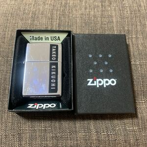 現状渡し 動作未確認 Zippo TAKEO KIKUCHI ジッポ ライター オイルライター タケオキクチ BRADFORD.PA. Made in U.S.A. USA