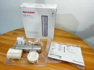 【訳あり美品】SHARP シャープ UW-A1-S 超音波ウォッシャー