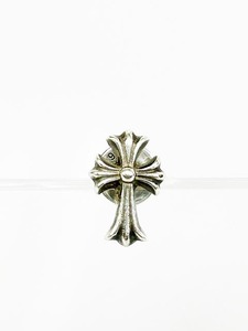 クロムハーツ CHROME HEARTS CH CROSS 2 FAT クロス ファット スタッド ピアス 国内正規インボイス付き【ブランド古着ベクトル】240127 メ