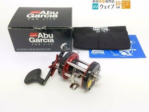 アブガルシア アンバサダー 6500CS ロケット ブラック＆レッド ＃00K21SE