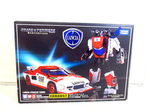 新品　タカラトミー トランスフォーマー マスターピース MP-23 ランチア・ストラス ターボ 　産業諜報兵 エグゾースト