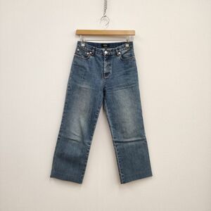 A.P.C. サイズ25 JEAN SAILOR 加工 デニムパンツ ライトブルー レディース アーペーセー 3-0122G 208904