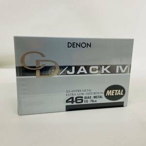 3PACK DENON JACK Ⅳ 46 KCD4-46V3 カセットテープ メタル ※ 2400010376283